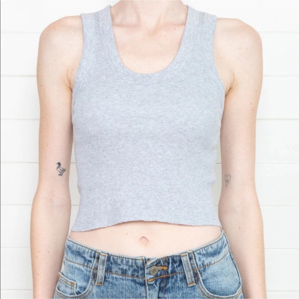 Brandy Melville Gray Connor Tank